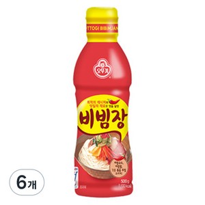 오뚜기 비빔장 S, 500g, 6개