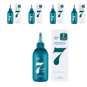 헤드스파7 파란눈 블랙 헤어 트리트먼트, 200ml, 5개