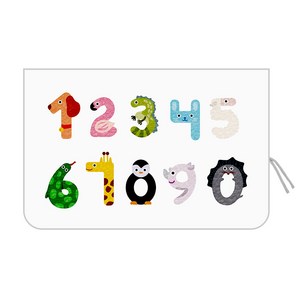 banybany 차량용 햇빛가리개 + 끈 디자인 랜덤발송, 암막 123숫자, 1개