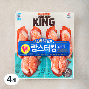 대림선 랍스터킹 8개입, 256g, 4개