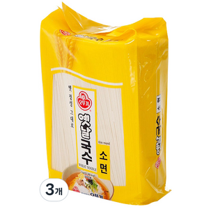 오뚜기 옛날 국수 소면, 3kg, 3개