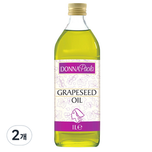 도나파올라 포도씨유, 1L, 2개
