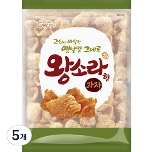 청우 왕소라형과자, 120g, 5개