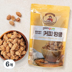 곰곰 커피땅콩, 300g, 6개