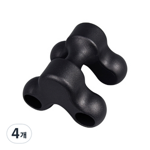 메디칼코어 휴트레칭 목쿠션 n-11 블랙, 4개