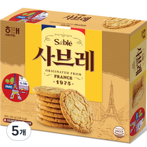 해태 사브레, 252g, 5개