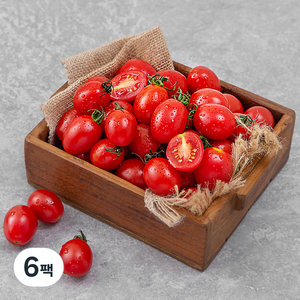 곰곰 대추방울토마토, 1kg, 6팩