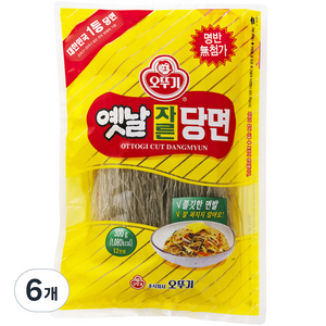 오뚜기옛날 자른당면, 300g, 6개