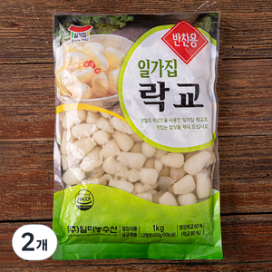 일가집 락교, 1kg, 2개