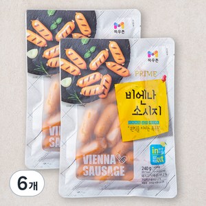 프라임 비엔나 소시지, 240g, 6개