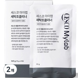 세스코 마이랩 세탁조클리너 90g 4개입, 360g, 2개