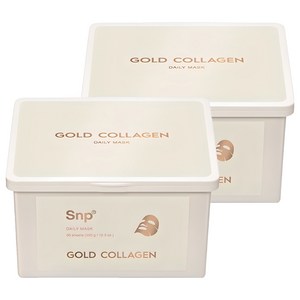 에스엔피 골드 콜라겐 데일리 뽑아쓰는 마스크팩 350g, 30개입, 2개