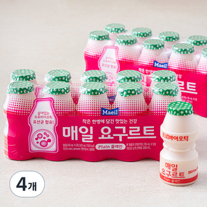 매일유업 요구르트 20입, 1.3L, 4개