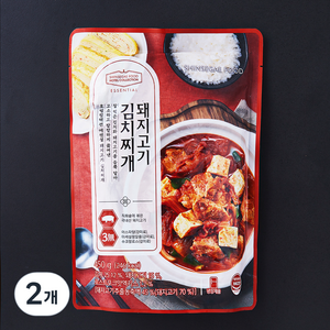 신세계푸드 호텔컬렉션 에센셜 돼지고기 김치찌개, 450g, 2개