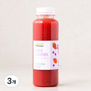 풀무원녹즙 프레시 스트로베리 주스, 300ml, 3개