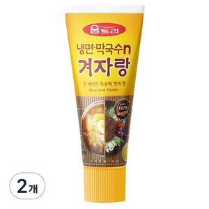 움트리 냉면 막국수n 겨자랑, 120g, 2개