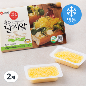 고마워 톡톡 날치알 골드 4개입 (냉동), 120g, 2개