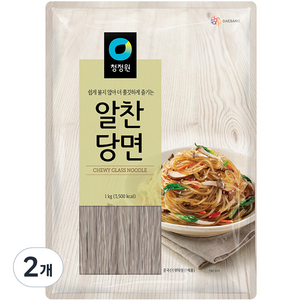 청정원 알찬 당면, 2개, 1kg