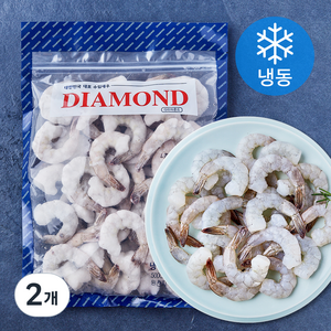 DIAMOND 흰다리 새우살 31/40 (냉동), 2개, 500g(30~39마리)