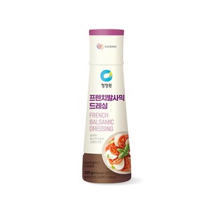 청정원 프렌치 발사믹 드레싱 소스, 325g, 1개