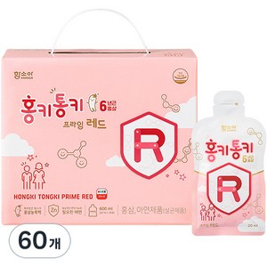 함소아 홍키통키 프라임 레드 4단계, 60개, 20ml