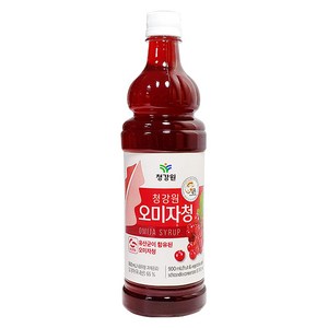 인차 오미자청 농축액, 900ml, 1개