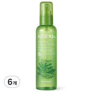 토니모리 알로에 촉촉 수딩 젤 미스트, 6개, 150ml