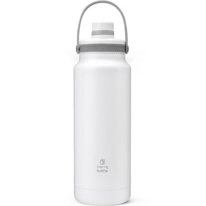 캐리보틀 폴라 보온보냉 텀블러, 화이트, 970ml, 1개