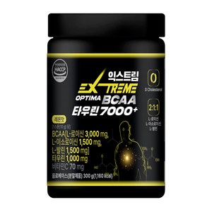 익스트림 OPTIMA BCAA 타우린 7000+, 300g, 1개