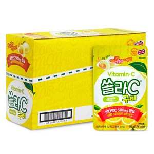 고려은단 쏠라C구미 레몬맛, 400g, 1개