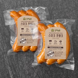 상하농원 스모크프랑크 소시지, 180g, 2개