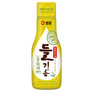 샘표 일편단심 통들깨 들기름, 200ml, 1개