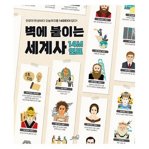 벽에 붙이는 세계사 14M 연표:인류의 탄생부터 오늘까지를 14m에 담다, Oldstairs(올드스테어즈), 올드스테어즈 편집부