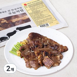 오늘차림 한돈 칼집 양념구이, 2개, 700g