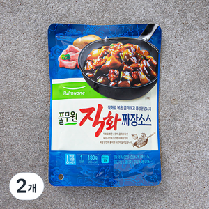 풀무원 직화짜장소스1입, 180g, 2개