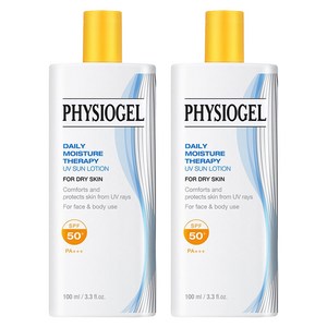 피지오겔 데일리 모이스쳐 UV 패밀리 썬 로션 SPF50+ PA+++, 100ml, 2개