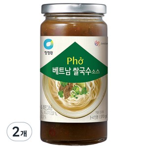 청정원 베트남 쌀국수 소스, 370g, 2개