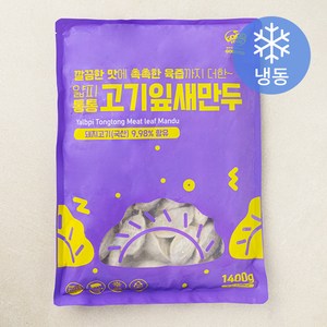 얇피 통통 고기잎새만두 (냉동), 1.4kg, 1개