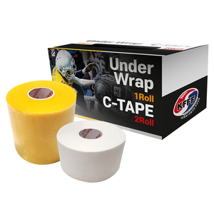 나사라 C TAPE 2p + Unde Wap 헬스 테이프 세트, 흰색(C TAPE) + 노란색(Unde Wap), 1세트