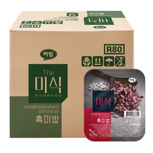 더미식 흑미밥, 180g, 24개