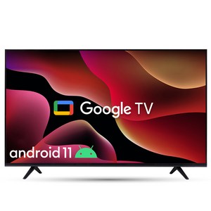 와이드뷰 FHD LED 안드로이드11 구글 TV, 101cm(40인치), EKW40FA11, 스탠드형, 고객직접설치