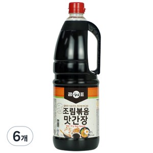 Gompyo 조림볶음 맛간장, 1.7L, 6개