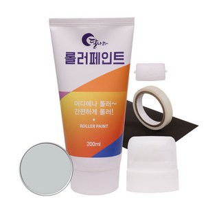 달나라 간단보수용 롤러페인트, 그레이, 200g, 1개