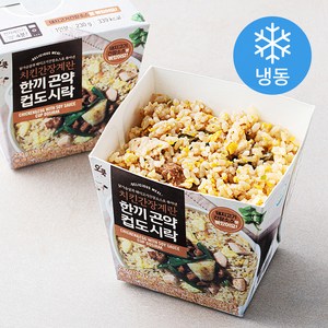 오쿡 치킨간장계란 한끼 곤약 컵도시락 (냉동), 230g, 1팩