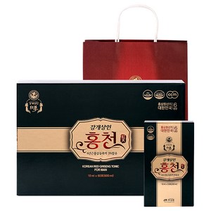 강개상인 홍천 홍삼진액 + 쇼핑백, 10ml, 60개