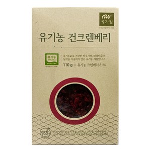 유가원 유기농 건크렌베리, 110g, 1개