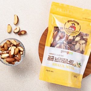 곰곰 브라질넛, 500g, 1개