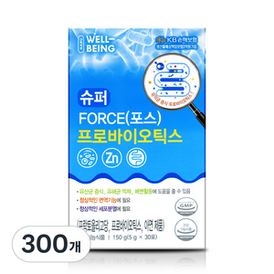 하루웰빙 슈퍼 포스 프로바이오틱스, 300개, 5g