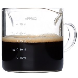 칼딘 홈카페 커피 에스프레소 샷글라스 80ml