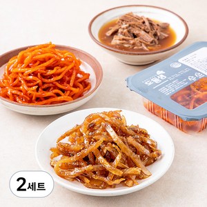 맛다린 소고기 장조림 140g + 진미채 90g + 쥐포채 간장조림 90g, 2세트